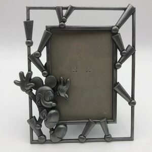 Mickey Mouse Metal 3D Picture Frame Disney 5" x 3"